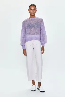 Penny High Rise Wide Leg Crop - Lavender Haze