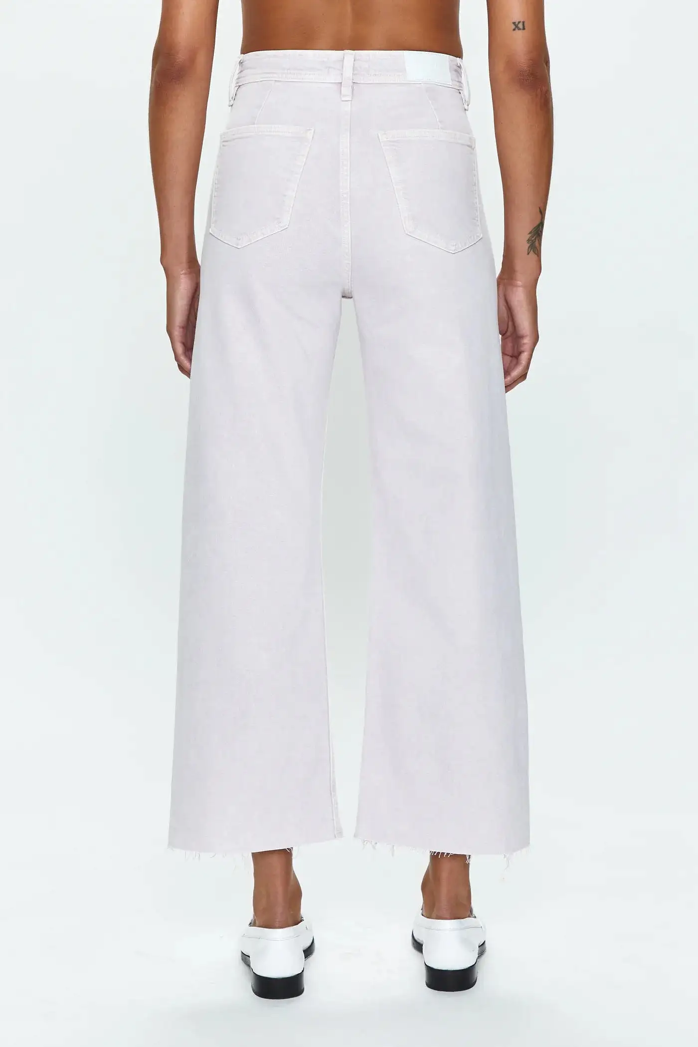 Penny High Rise Wide Leg Crop - Lavender Haze