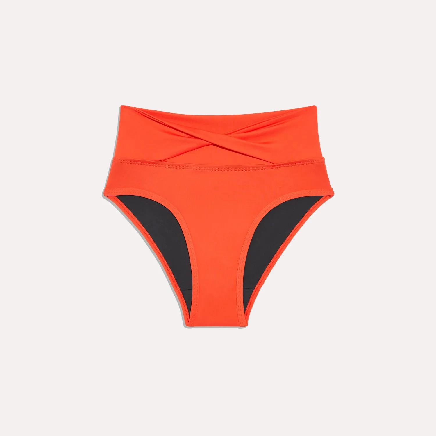 Period Swim Twist High Rise Bikini Bottom