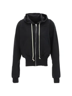 Rick Owens DRKSHDW Zip-Up Drawstring Hoodie