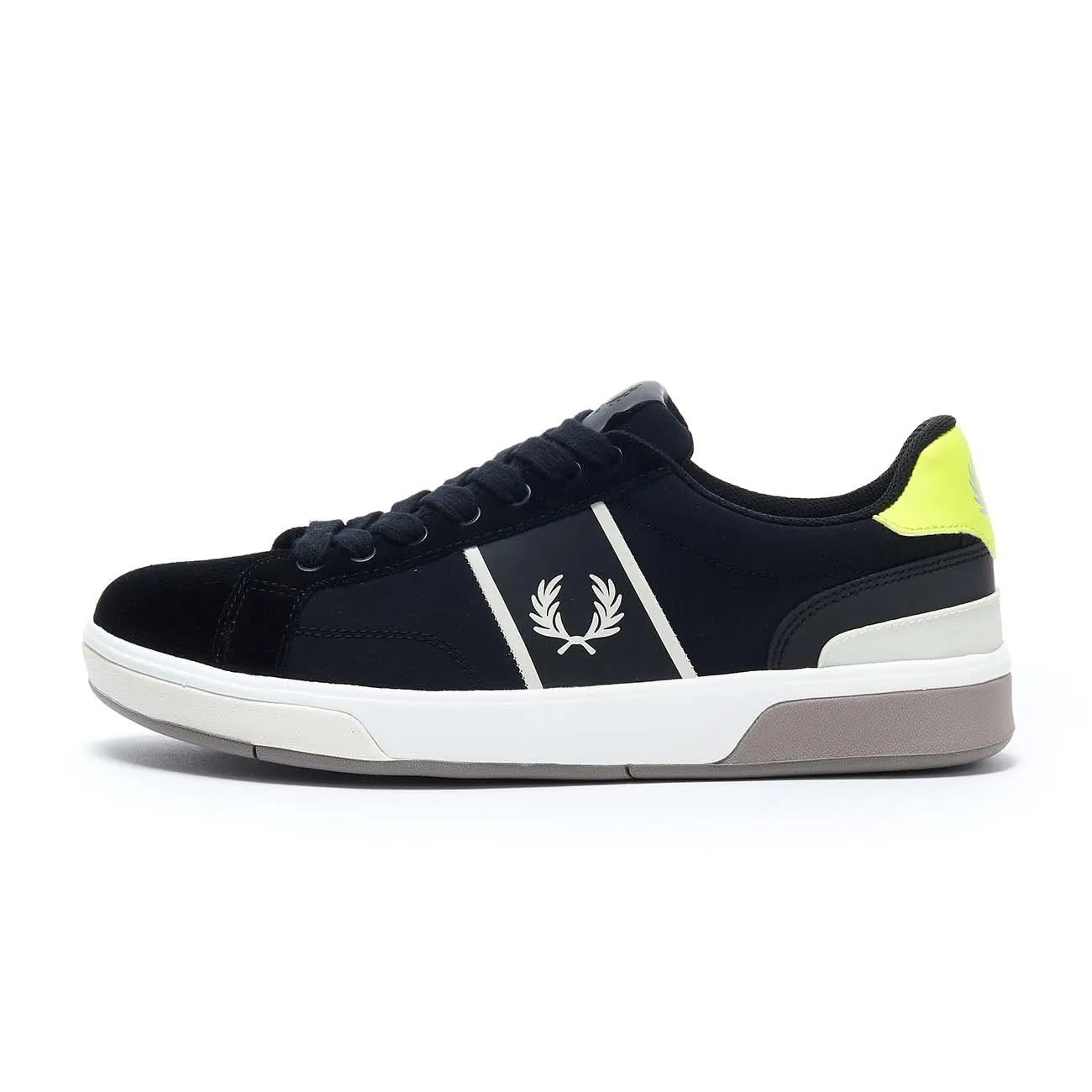 SNEAKERS B200 IN RIPSTOP E SUEDE Uomo Nero