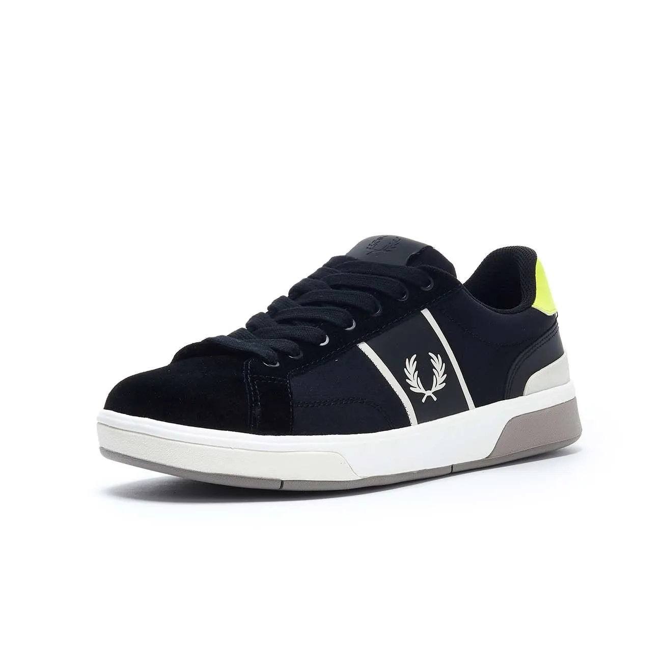 SNEAKERS B200 IN RIPSTOP E SUEDE Uomo Nero