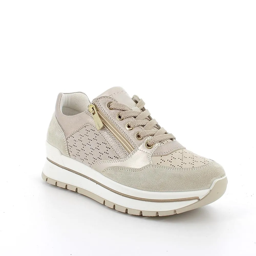 SNEAKERS IGI&CO DONNA SCAMOSCIATO/NABUK BEIGE/PANNA 5662122