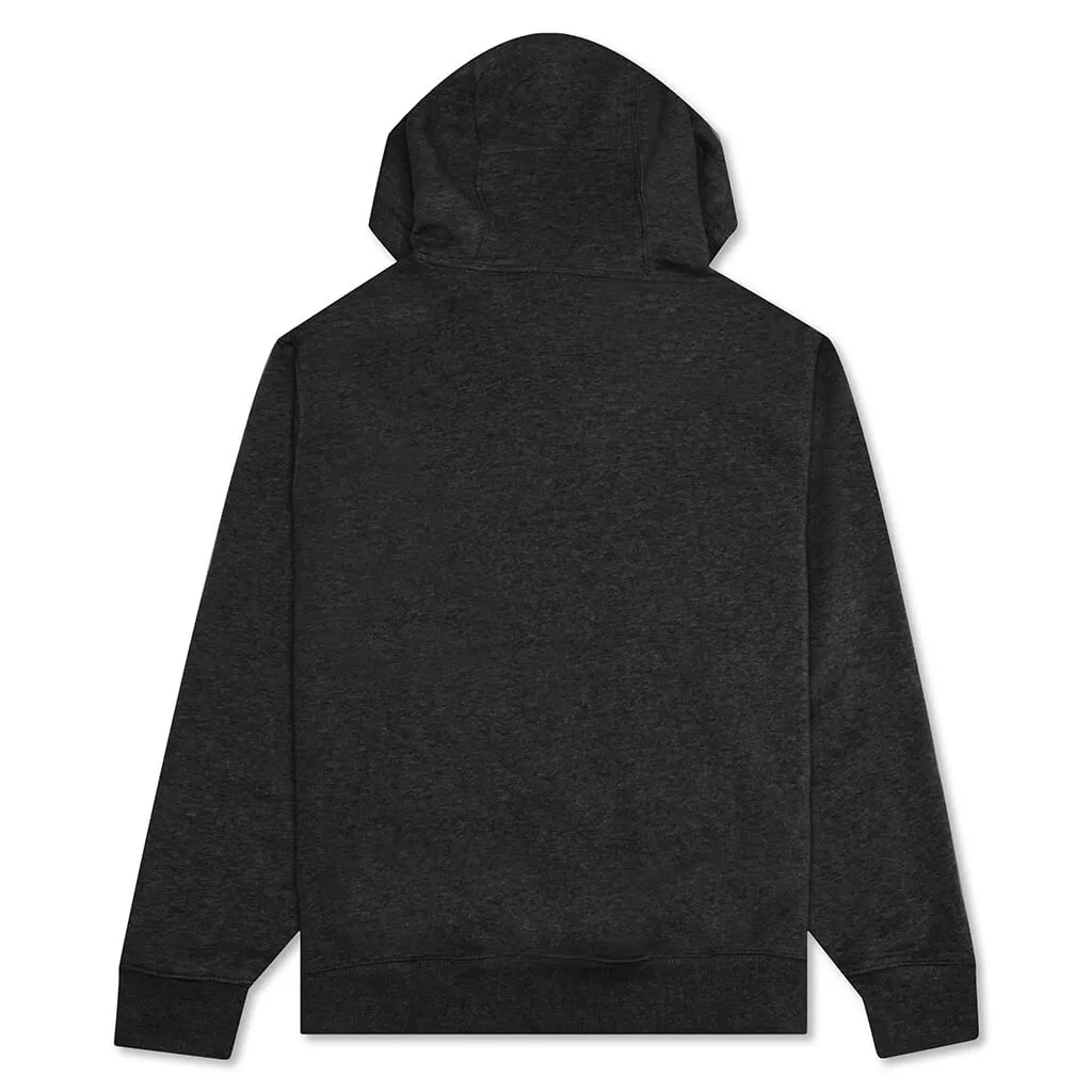 Sportswear Revival Fleece Pullover Hoodie - Black/White