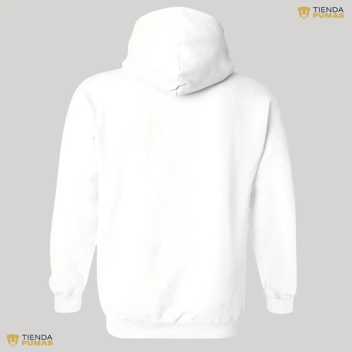 Sudadera Hombre Hoodie Pumas UNAM Medio Balón