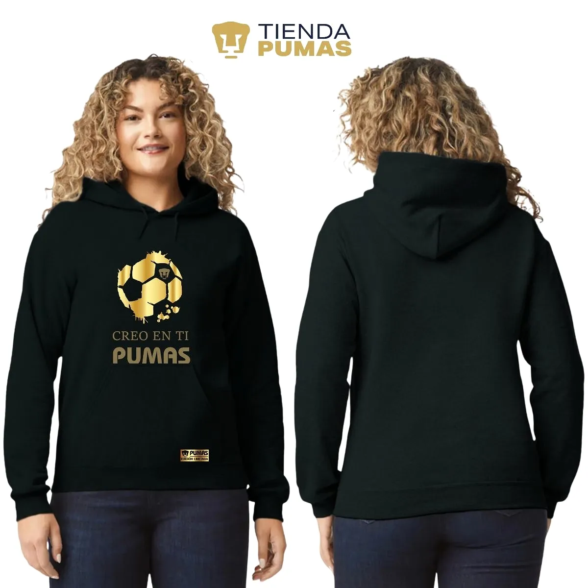 Sudadera para Mujer Hoodie Pumas UNAM Ed Limitada 2 Creo en ti