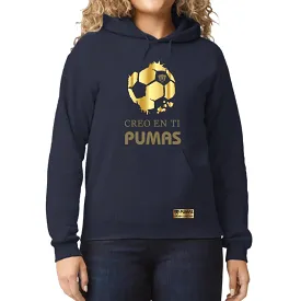 Sudadera para Mujer Hoodie Pumas UNAM Ed Limitada 2 Creo en ti