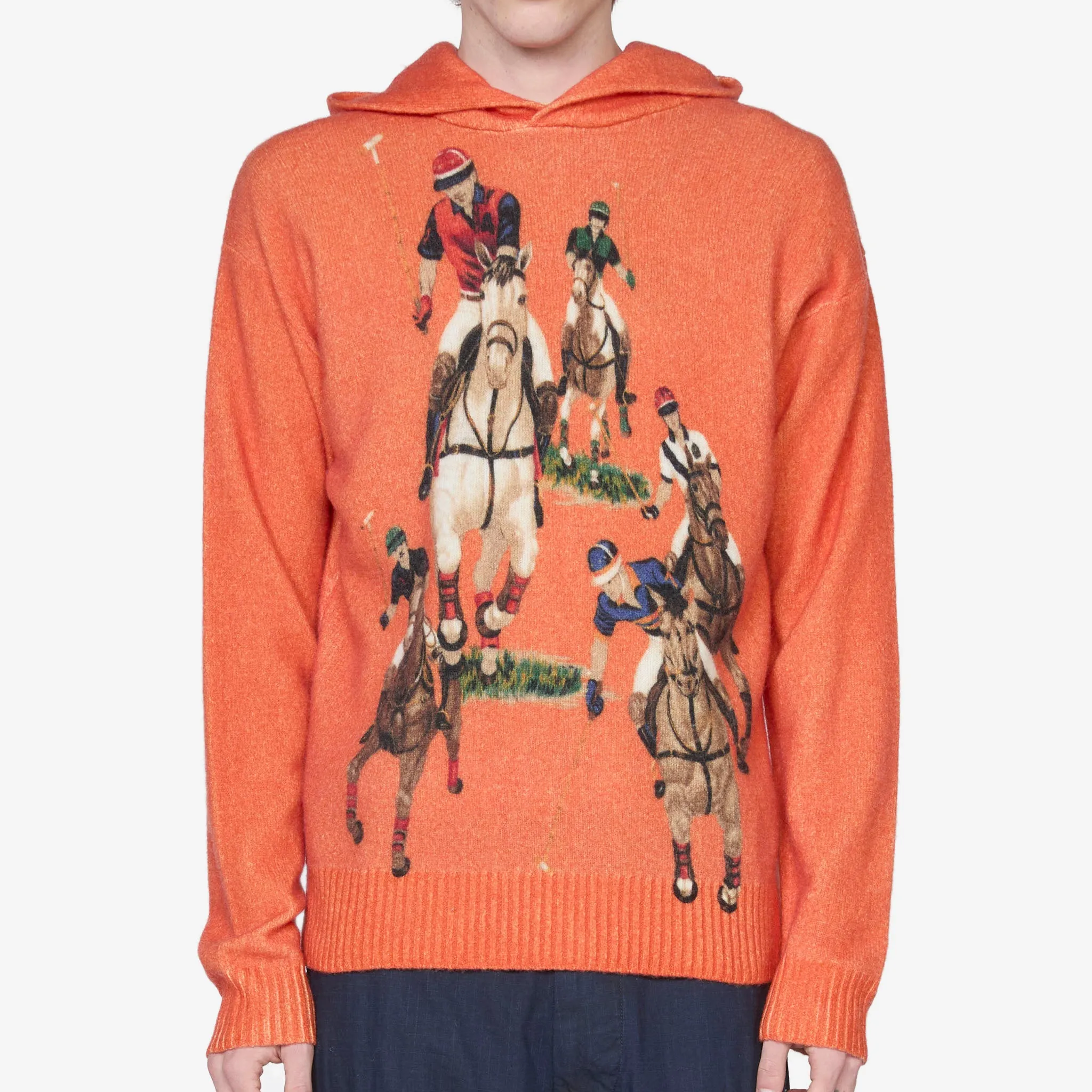 The Five Horsemen Hooded Sweater Spectrum Orange