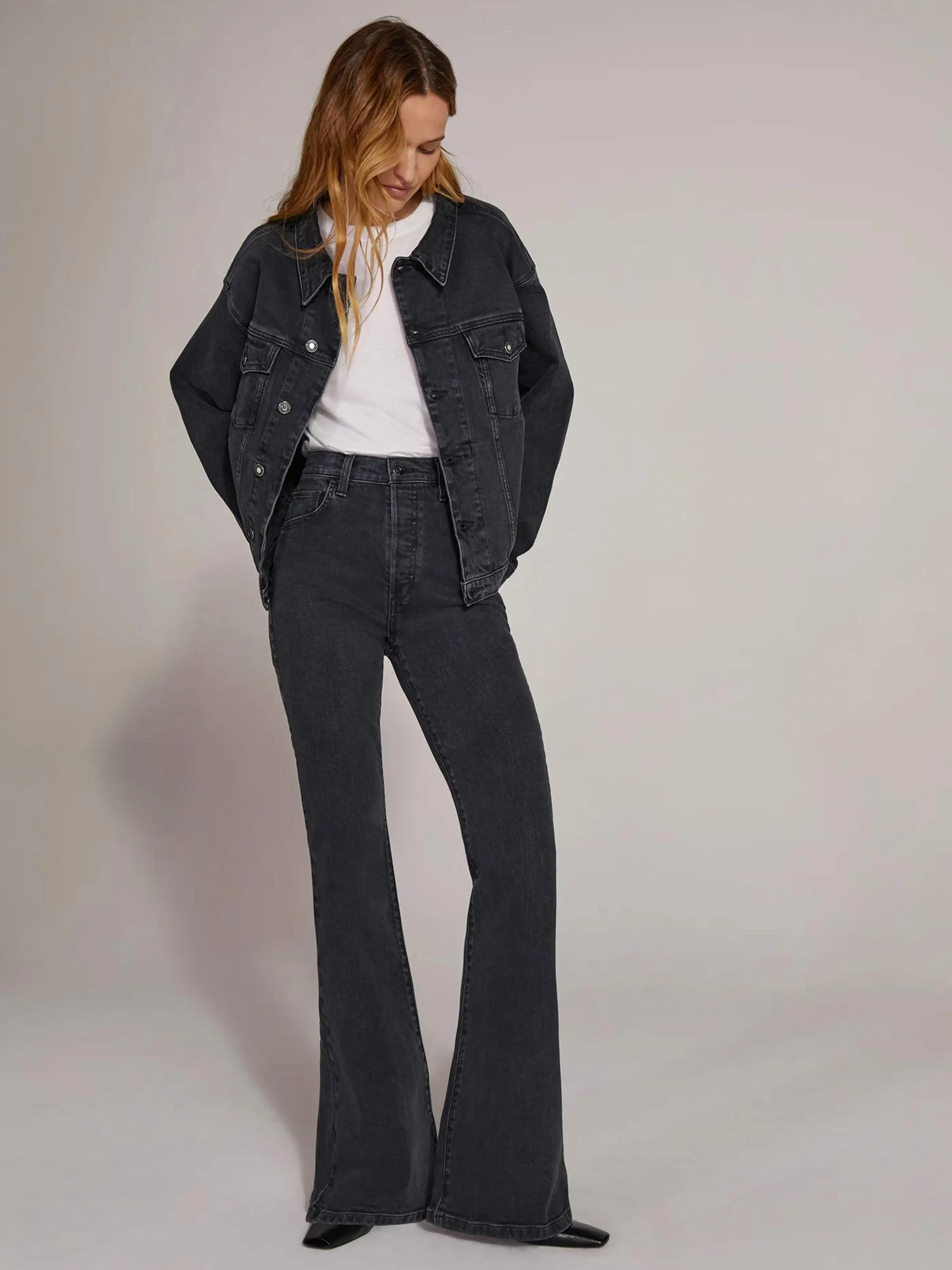 The Valentina Super High Rise Flare Jean