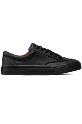 Tommy Hilfiger Skate Leather Sneaker Black