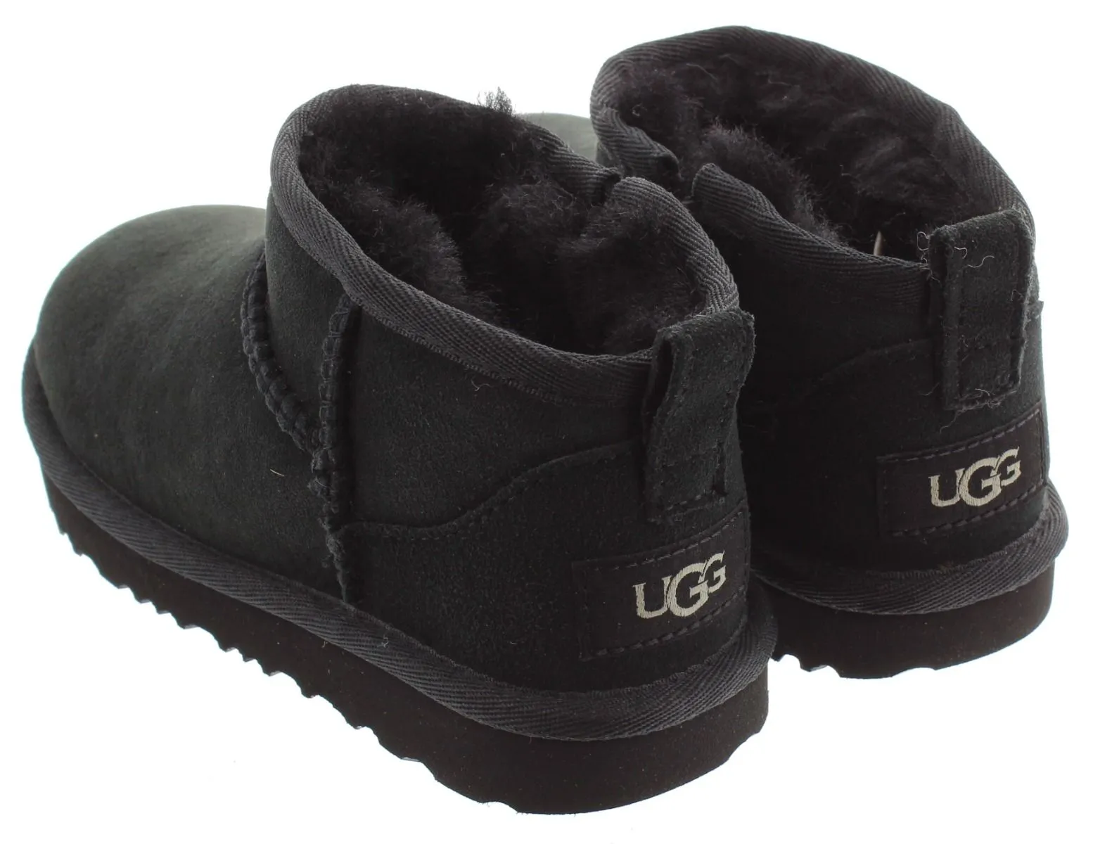 UGG Kids Ultra Mini Boots In Black