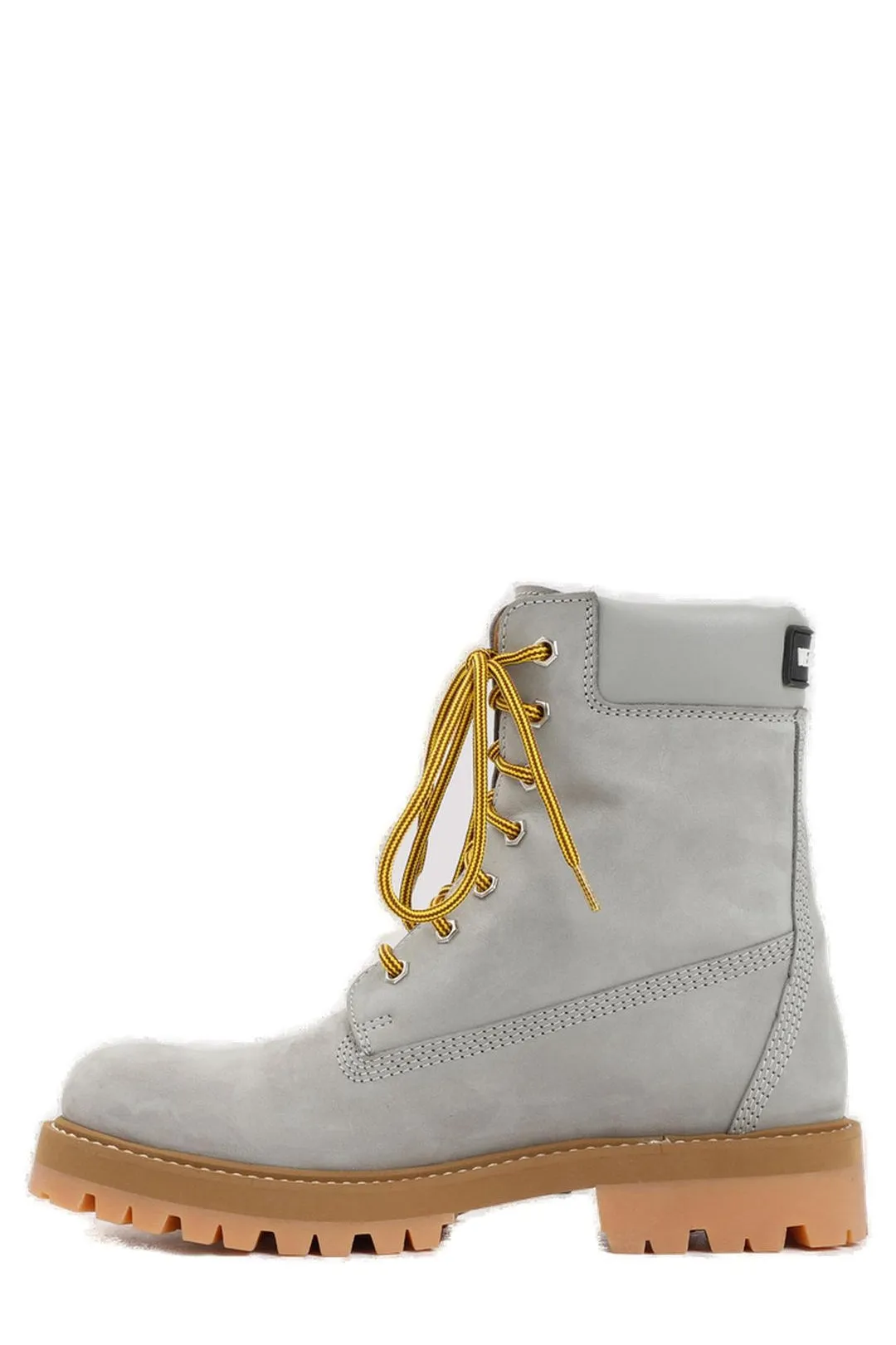 Vetements Trucker Lace-Up Ankle Boots