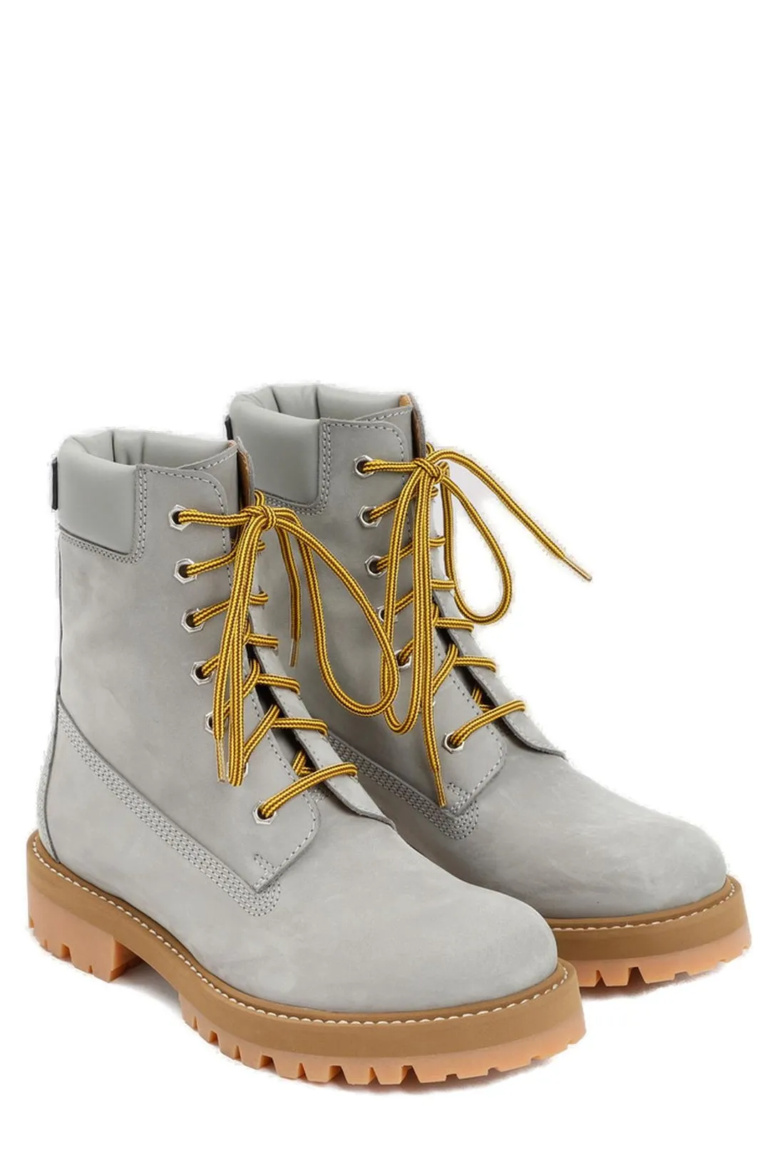 Vetements Trucker Lace-Up Ankle Boots