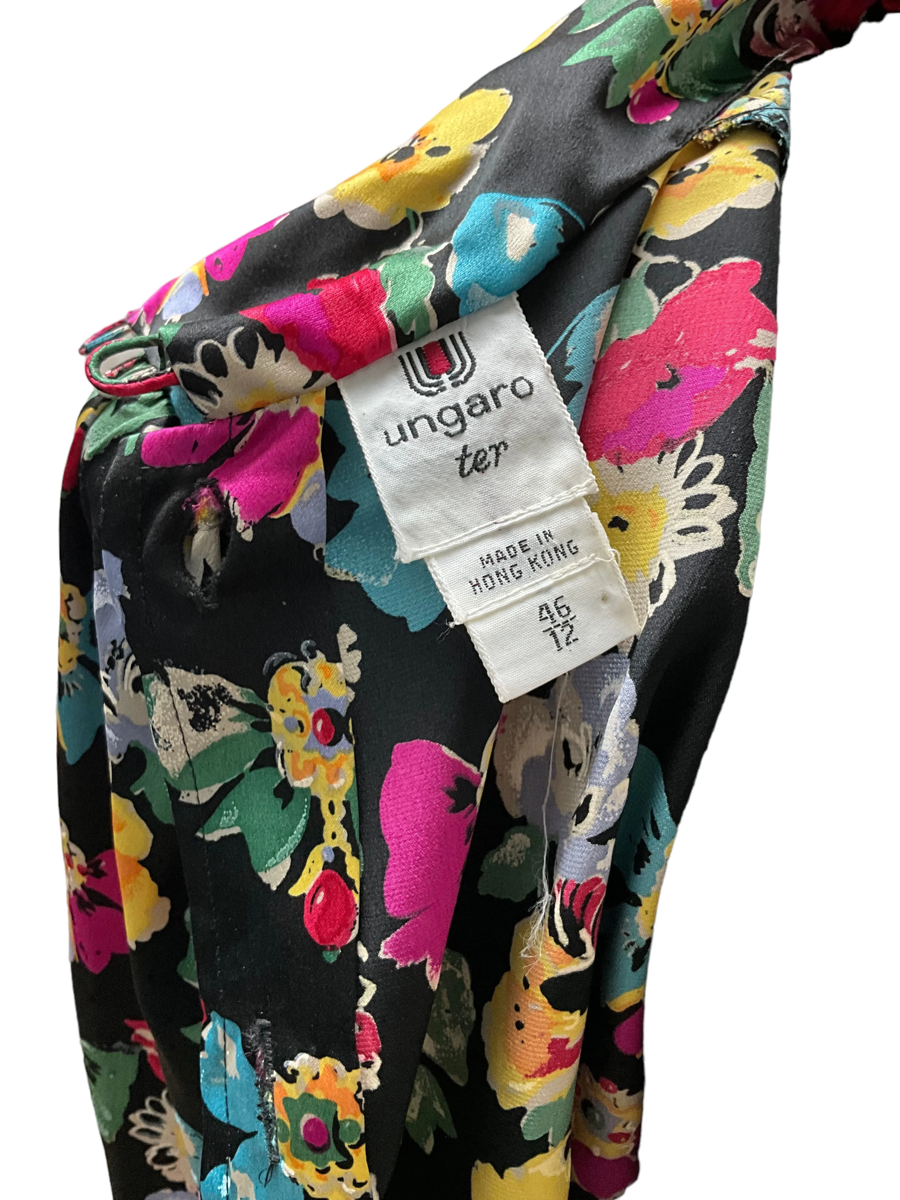 Vintage Ungaro Blouse Size M (12)