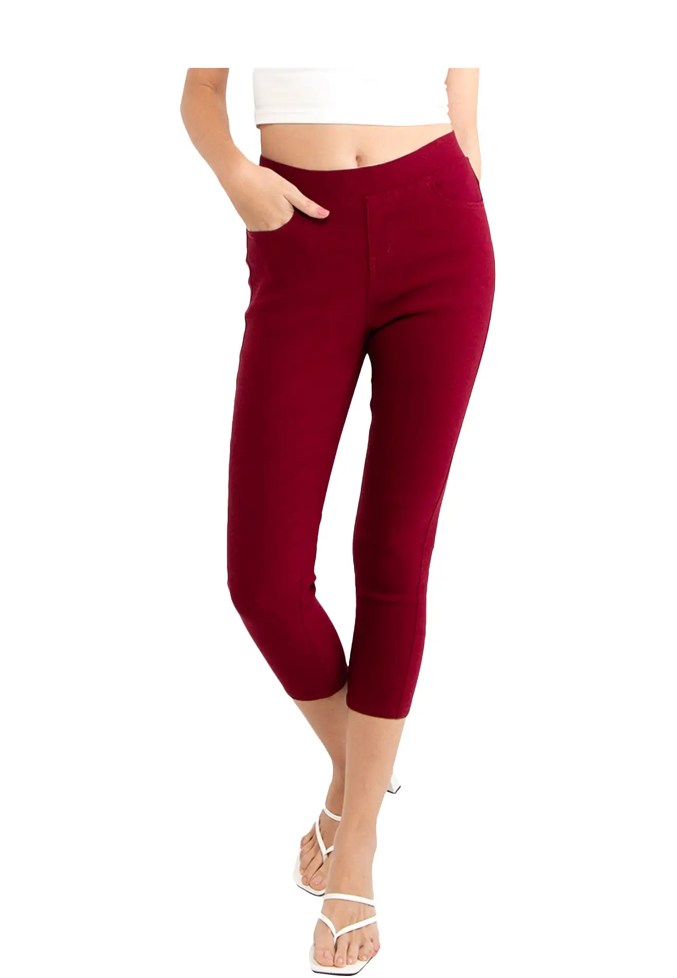 VOIR JEANS #308A High Rise Ankle Length Jeggings