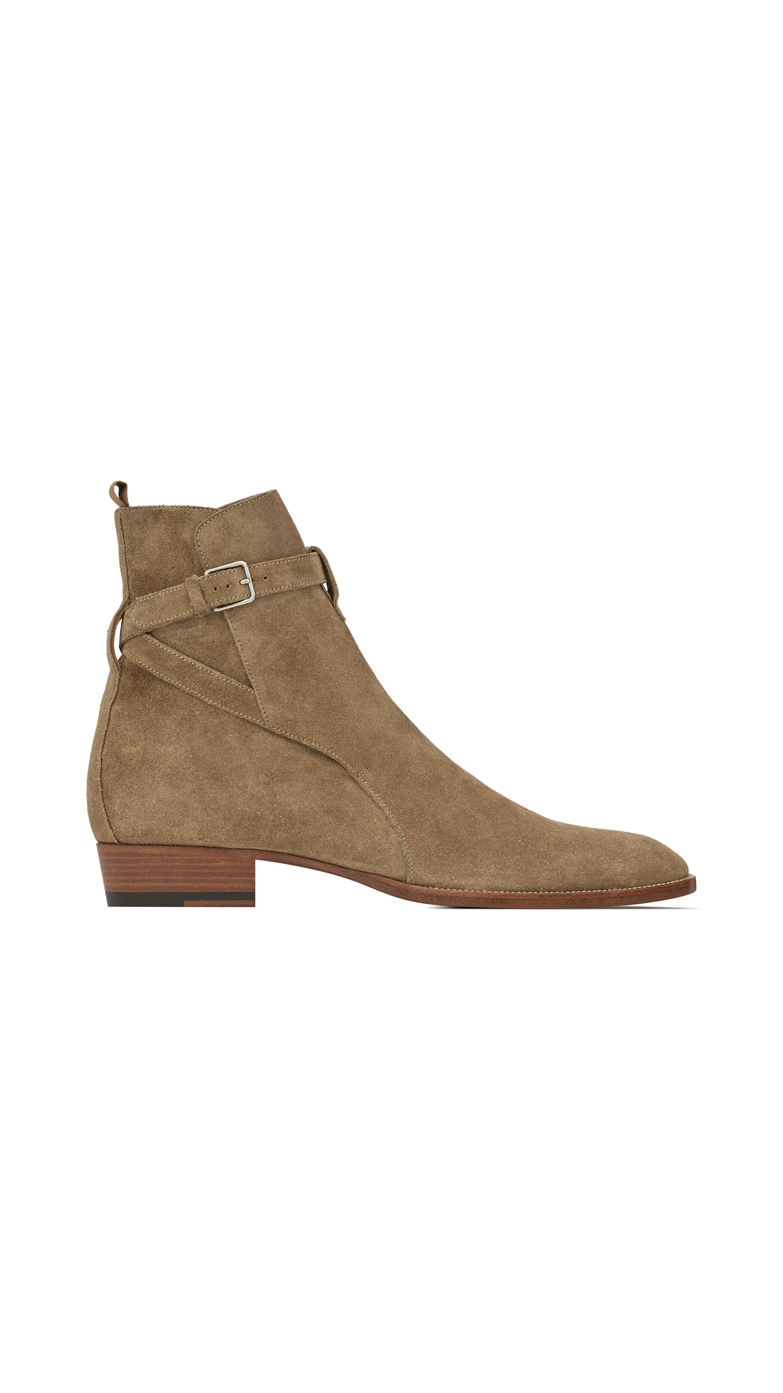 Wyatt Jodhpur Boots in Suede - Tobacco